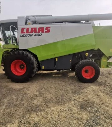 Зерноуборочный комбайн Claas Lexion 480, 2001 г.в, 5330 м/ч, б/у - фото 2
