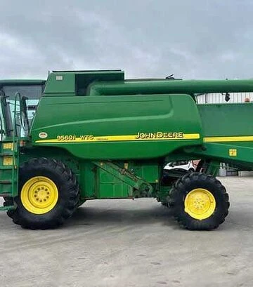 Зерноуборочный комбайн John Deere 9560i WTS, 2007 г.в, 4124 м/ч, б/у - фото 3