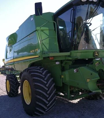 Зерноуборочный комбайн John Deere 9670 STS, 2009 г.в, 5080 м/ч, б/у - фото 2