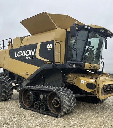 Зерноуборочный комбайн Claas Lexion 585R, 2010 г.в, 2002 м/ч, б/у - фото 2