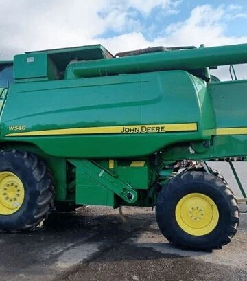 Зерноуборочный комбайн John Deere W540, 2014 г.в, 1500 м/ч, б/у - фото 3