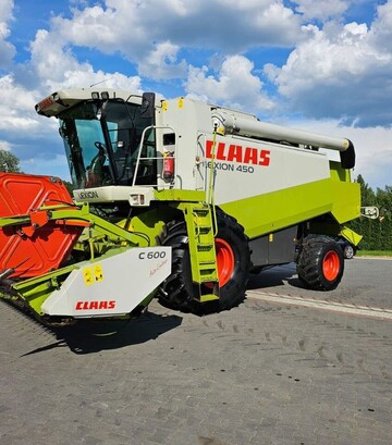 Зерноуборочный комбайн Claas Lexion 450, 2002 г.в, 3600 м/ч, б/у - фото 2