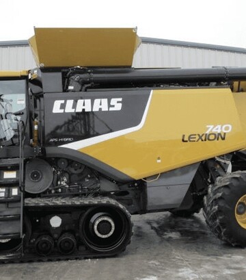 Зернозбиральний комбайн Claas Lexion 740ТТ, 2013 р.в, 2989 м/год, б/в - фото 3