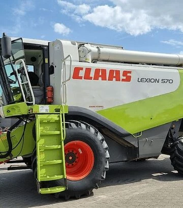 Зерноуборочный комбайн Claas Lexion 570, 2009 г.в, 4300 м/ч, б/у - фото 3
