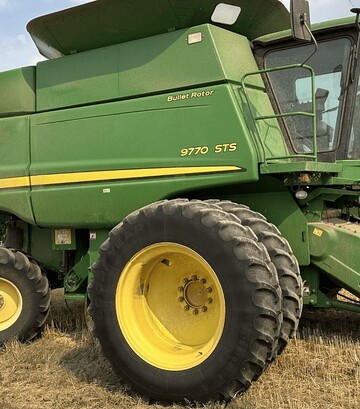 Зерноуборочный комбайн John Deere 9770 STS, 2009 г.в, 3069 м/ч, б/у - фото 2