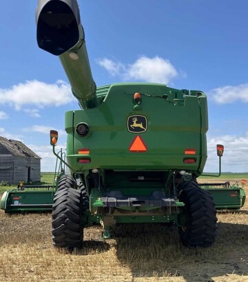 Зерноуборочный комбайн John Deere S670, 2012 г.в, 4200 м/ч, б/у - фото 3