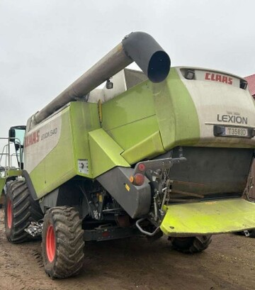 Зерноуборочный комбайн Claas Lexion 540, 2007 г.в, 3557 м/ч, б/у - фото 3
