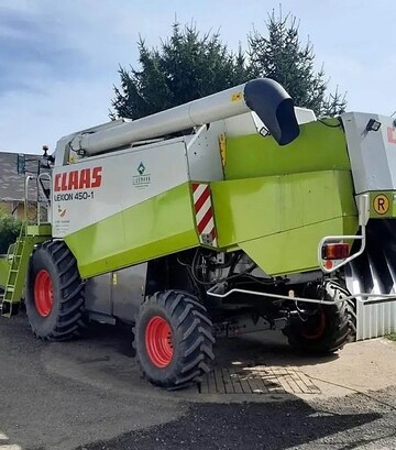 Зерноуборочный комбайн Claas Lexion 450, 2002 г.в, 1210 м/ч, б/у - фото 2
