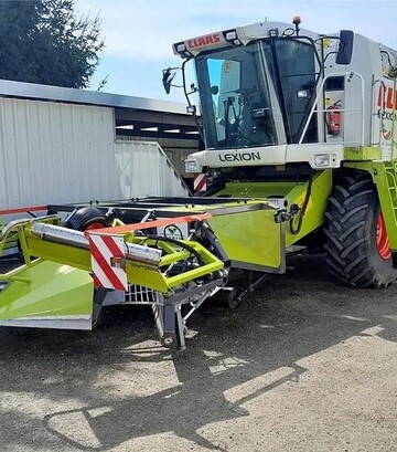 Зерноуборочный комбайн Claas Lexion 450, 2002 г.в, 1210 м/ч, б/у - фото 3