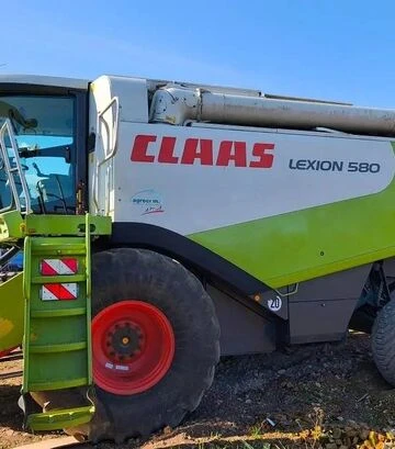 Зернозбиральний комбайн Claas Lexion 580, 2005 р.в, 4152 м/год, б/в - фото 2
