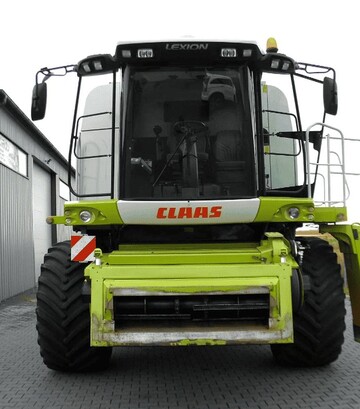Зерноуборочный комбайн Claas Lexion 540, 2004 г.в, 3200 м/ч, б/у - фото 2