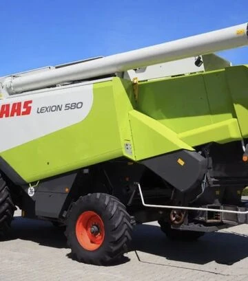 Зерноуборочный комбайн Claas Lexion 580, 2005 г.в, 4267 м/ч, б/у - фото 2