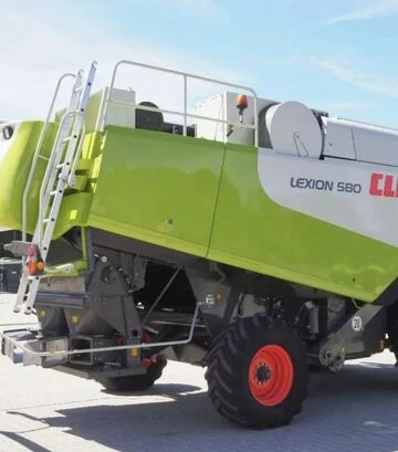 Зерноуборочный комбайн Claas Lexion 580, 2005 г.в, 4267 м/ч, б/у - фото 3