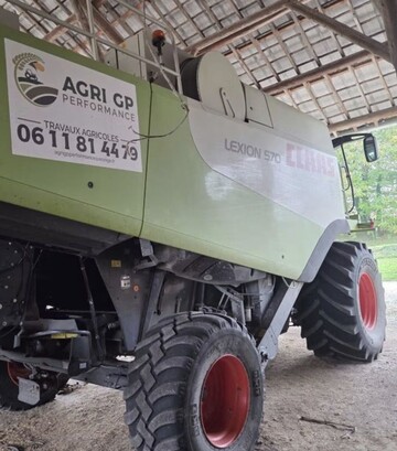 Зернозбиральний комбайн Claas Lexion 570, 2006 р.в, 3880 м/год, б/в - фото 3