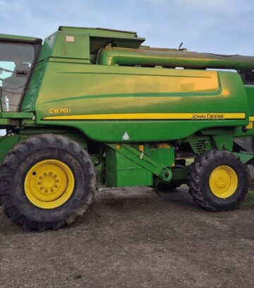 Зернозбиральний комбайн John Deere C670i, 2010 р.в, 2816 м/год, б/в - фото 2