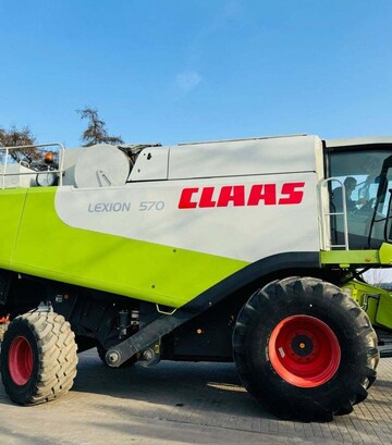 Зернозбиральний комбайн Claas Lexion 570, 2009 р.в, 3760 м/год, б/в - фото 2