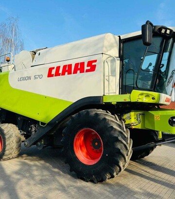 Зернозбиральний комбайн Claas Lexion 570, 2009 р.в, 3760 м/год, б/в - фото 3