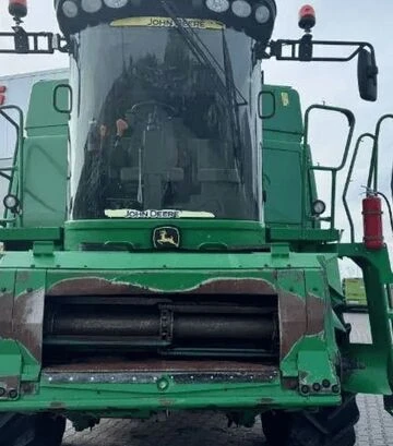 Зерноуборочный комбайн John Deere T550, 2010 г.в, 4682 м/ч, б/у - фото 3