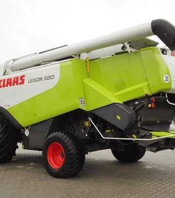 Зернозбиральний комбайн Claas Lexion 580, 2008 р.в, 5623 м/год, б/в - фото 3