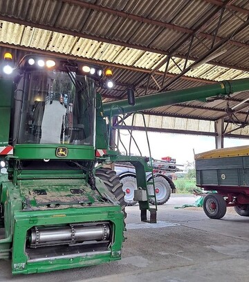 Зерноуборочный комбайн John Deere S690i, 2010 г.в, 2900 м/ч, б/у - фото 2