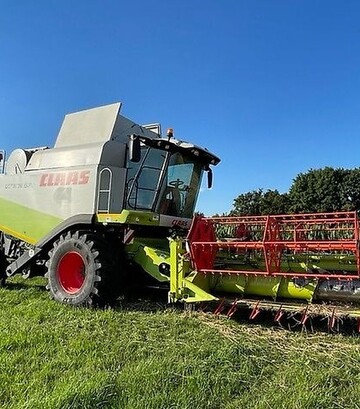 Зерноуборочный комбайн Claas Lexion 570, 2005 г.в, 2760 м/ч, б/у - фото 2