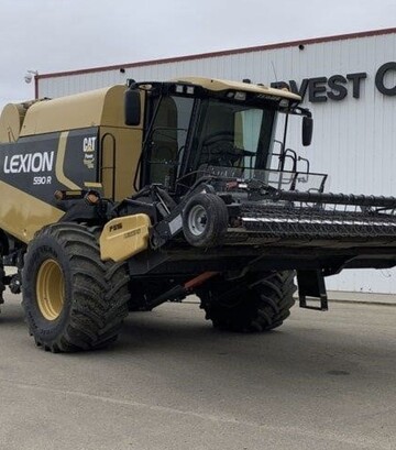 Зерноуборочный комбайн Claas Lexion 590 R, 2008 г.в, 2425 м/ч, б/у - фото 2