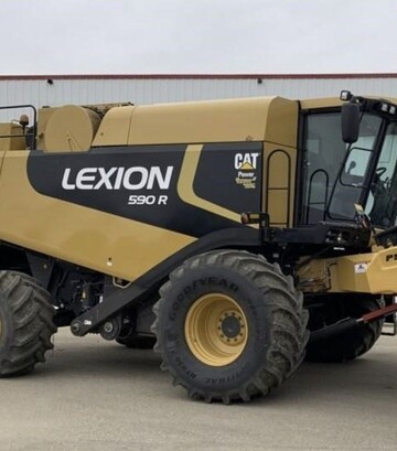 Зерноуборочный комбайн Claas Lexion 590 R, 2008 г.в, 2425 м/ч, б/у - фото 3