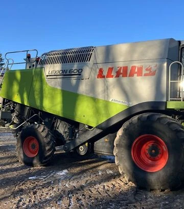 Зернозбиральний комбайн Claas Lexion 600, 2009 р.в, 3634 м/год, б/в - фото 3