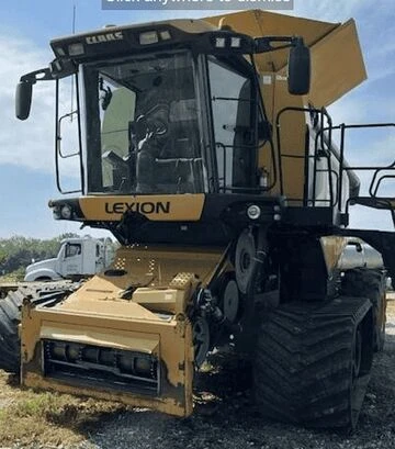 Зерноуборочный комбайн CAT Lexion 585R, 2008 г.в, 2322 м/ч, б/у - фото 3
