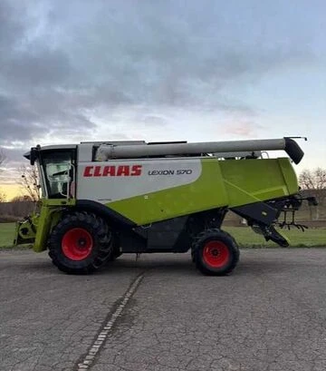 Зернозбиральний комбайн Claas Lexion 570, 2009 р.в, 3680 м/год, б/в - фото 2