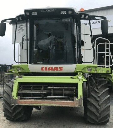 Зерноуборочный комбайн Claas Lexion 580, 2008 г.в, 2932 м/ч, б/у - фото 2