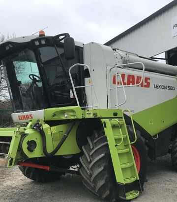 Зерноуборочный комбайн Claas Lexion 580, 2008 г.в, 2932 м/ч, б/у - фото 3