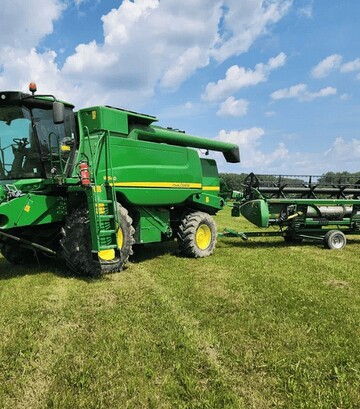 Зернозбиральний комбайн John Deere W540, 900 м/год, б/в - фото 3