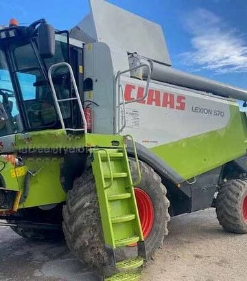 Зернозбиральний комбайн Claas Lexion 570, 2004 р.в, 3750 м/год, б/в - фото 2