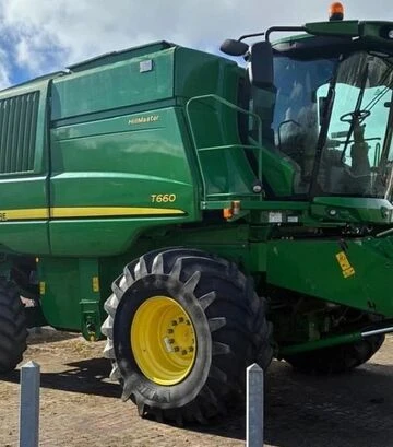 Зерноуборочный комбайн John Deere T660, 2012 г.в, 2282 м/ч, б/у - фото 2
