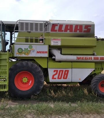 Зернозбиральний комбайн Claas Mega 208, 1994 р.в, 5000 м/год, б/в - фото 3