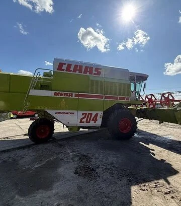 Зерноуборочный комбайн Claas Mega 204 Dominator, 1995 г.в, 4500 м/ч, б/у - фото 2