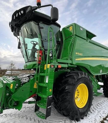 Зерноуборочный комбайн John Deere W540i, 2019 г.в, 704 м/ч, б/у - фото 2