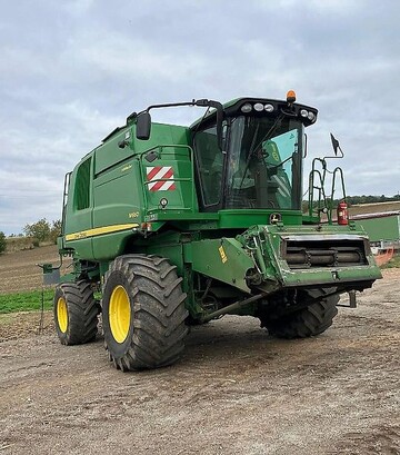 Зерноуборочный комбайн John Deere W660, 2008 г.в, 3400 м/ч, б/у - фото 3