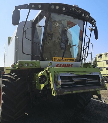 Зернозбиральний комбайн Claas Lexion 670, 5000 м/год, б/в - фото 2