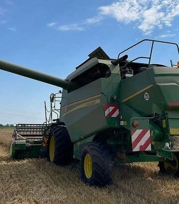 Зерноуборочный комбайн John Deere W440, 2014 г.в, 484 м/ч, б/у - фото 3