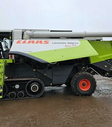 Зерноуборочный комбайн Claas Lexion 580 TT, 2010 г.в, 3550 м/ч, б/у - фото 3