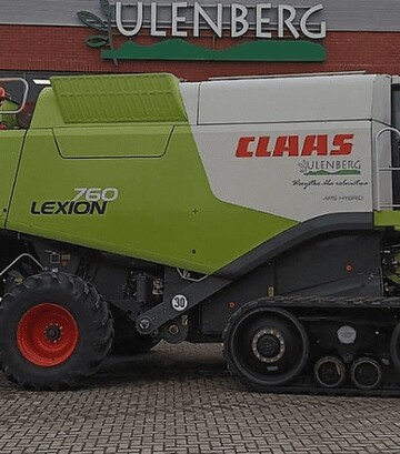 Зернозбиральний комбайн Claas Lexion 760TT, 2013 р.в, 1725 м/год, б/в - фото 3