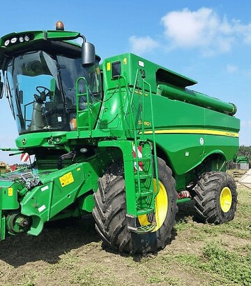 Зерноуборочный комбайн John Deere S 680i, 2013 г.в, 4050 м/ч, б/у - фото 2