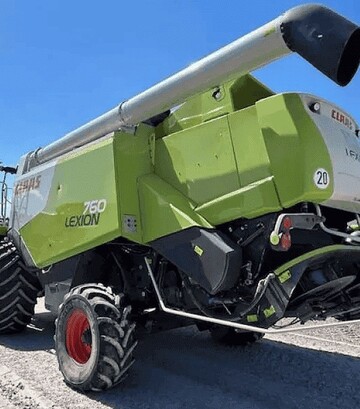 Зернозбиральний комбайн Claas Lexion 760, 2011 р.в, 3920 м/год, б/в - фото 3
