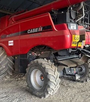 Зерноуборочный комбайн Case IH Axial-Flow 8230, 2010 г.в, 2800 м/ч, б/у - фото 3