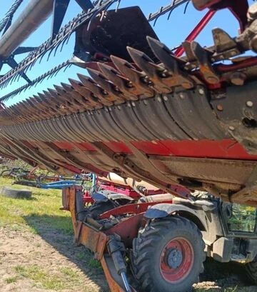 Жниварка зернова Case IH 1020 Flex, 7,6м, б/в - фото 2