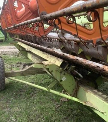 Жатка зерновая Claas Vario 750, 2006 г.в, с транспортной тележкой, б/у - фото 2