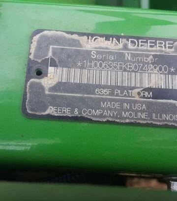 Жатка зерновая John Deere 635F Flex, 2010 г.в, б/у - фото 2