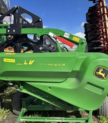 Жниварка зернова John Deere 735X, 2020 р.в. + транспортний візок, б/в - фото 3